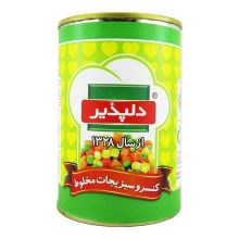 کنسرو مخلوط سبزیجات دلپذیر 420 گرم