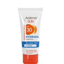 کرم ضد آفتاب مرطوب کننده بی رنگ SPF30 آردن 50 میلی لیتر