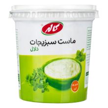 ماست طعمدار سبزیجات دلال کاله 750 گرم