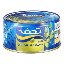 کنسرو ماهی تن در روغن زیتون تحفه 180 گرم