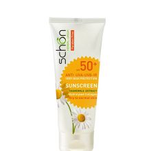 کرم ضد آفتاب بی رنگ ⁺SPF50 شون 50 میلی لیتر