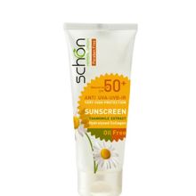 کرم ضد آفتاب رنگ طبیعی فاقد چربی ⁺SPF50 شون 50 میلی لیتر