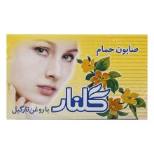 صابون گلنار روغن نارگیل زرد چهره پاکسان130گرم