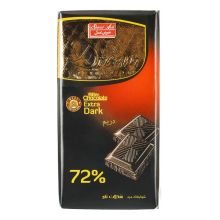 شیرین عسل 5223 شکلات مغز دار بیتر 72%  100گرم