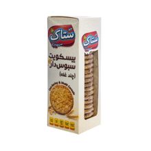 بیسکوئیت سبوس دار چند غله  مولتی ستاک 370 گرم