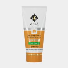 کرم ضد آفتاب بژ روشن SPF50 آدرا 75 میلی لیتر