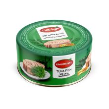 کنسرو تن ماهی شویدی در روغن گیاهی خوشبخت 180گ